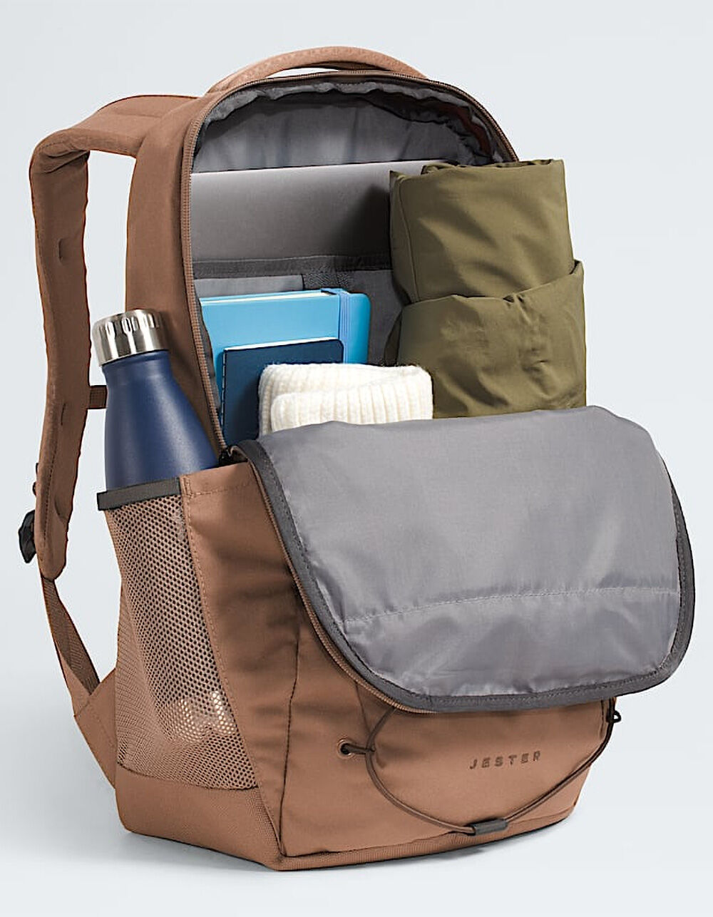 THE NORTH FACE Jester Womens Backpack - LATTE/SMOKEY BROWN