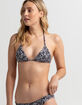FULL TILT Floral Triangle Bikini Top image number 2