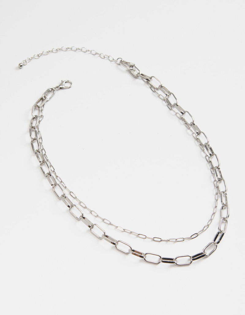FULL TILT Layered Chain Necklace image number 0