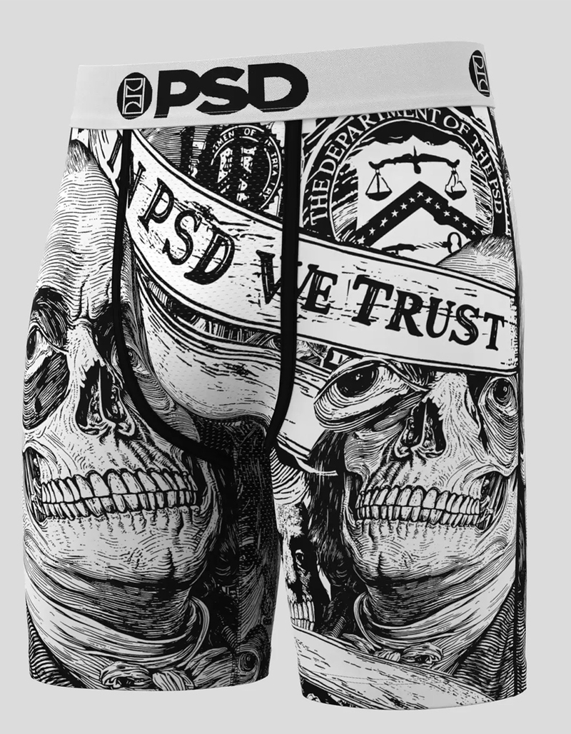 PSD Cursed Money Mens Boxer Briefs image number 1