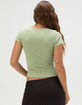TILLYS Bow Picot Trim Womens Top image number 4