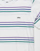 OBEY Montrose Stripe Mens Tee image number 2