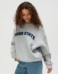 HYPE AND VICE Penn State University Womens Crewneck Sweatshirt image number 2