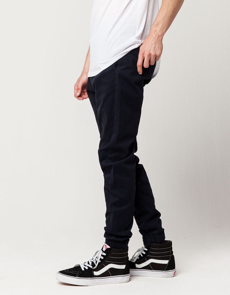 CHARLES AND A HALF Mens Twill Jogger Pants image number 1