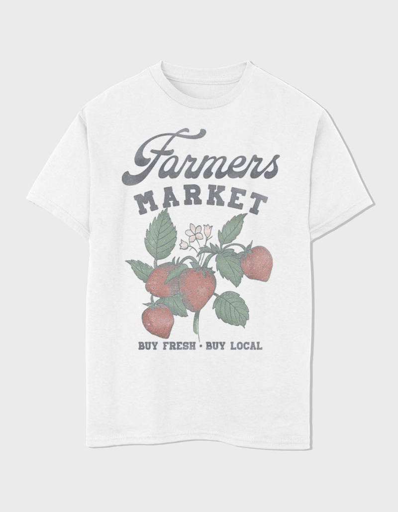 STRAWBERRY Farmers Market Unisex Kids Tee image number 0