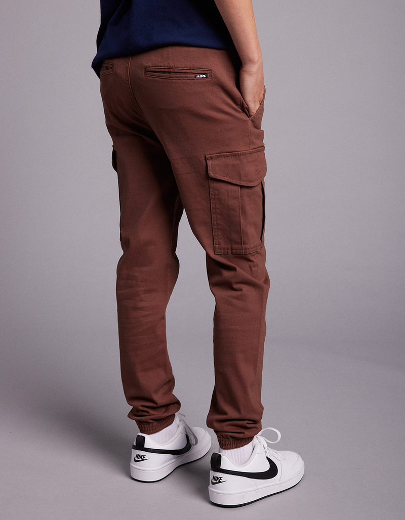 RSQ Boys Twill Cargo Jogger Pants image number 3