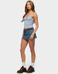 EDIKTED Emilea V-Neck Striped Tank Top image number 4