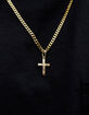GLD Micro Simple Cross Pendant image number 2