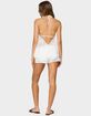 EDIKTED Arlie Floral Textured Sheer Halter Top image number 4