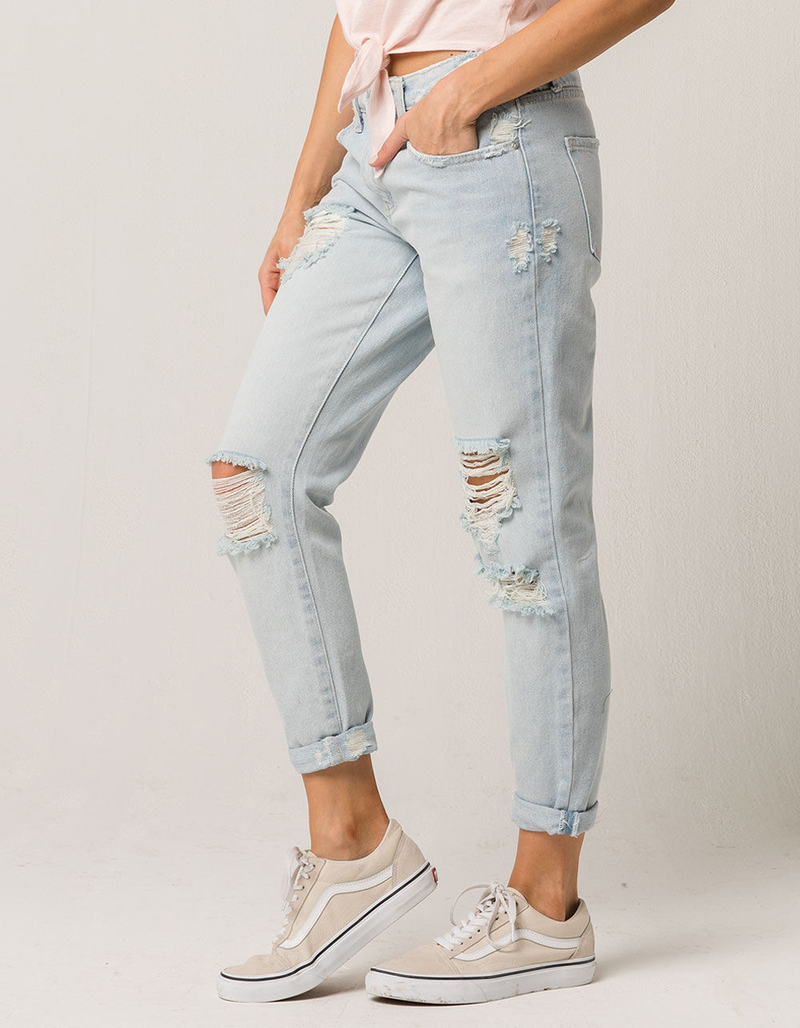 RSQ Soho Ripped Womens Boyfriend Jeans image number 0