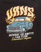 VANS Running On Empty Mens Tee image number 3