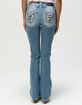 MISS ME Naija Wing Womens Bootcut Jeans image number 3