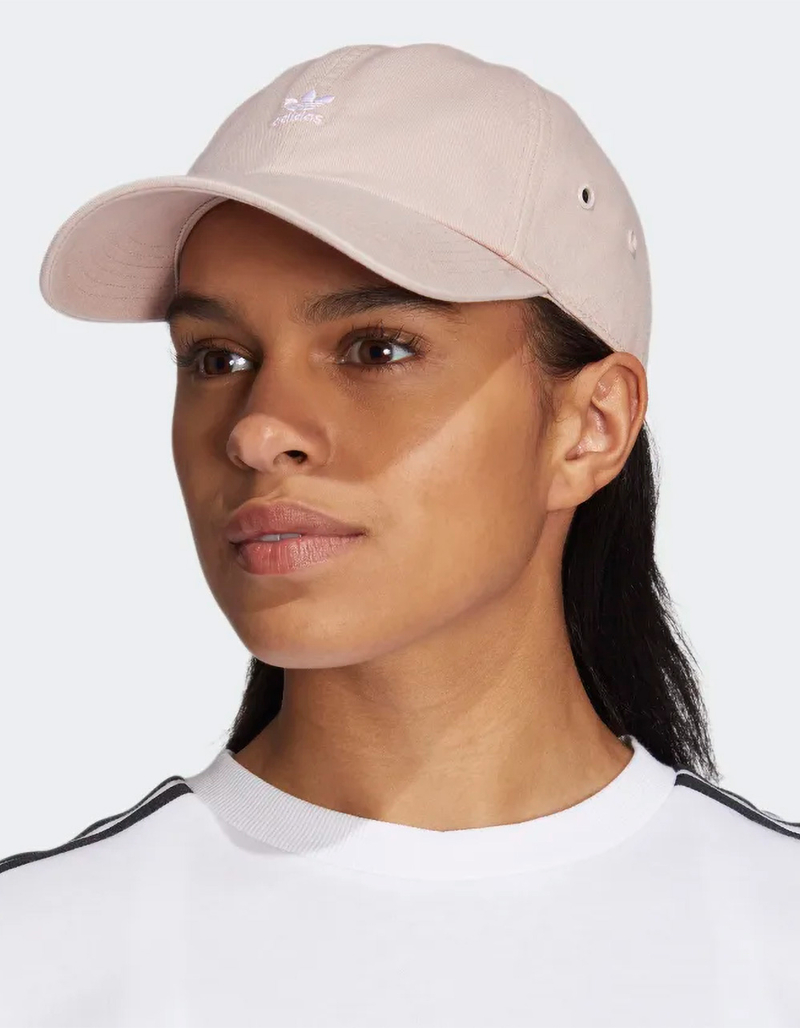 ADIDAS Originals Relaxed Mini Logo Womens Strapback Hat image number 2