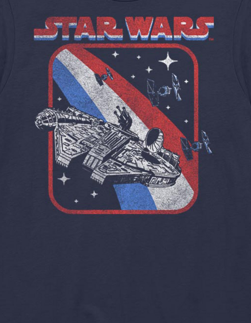 STAR WARS Retro Falcon Unisex Tee image number 1