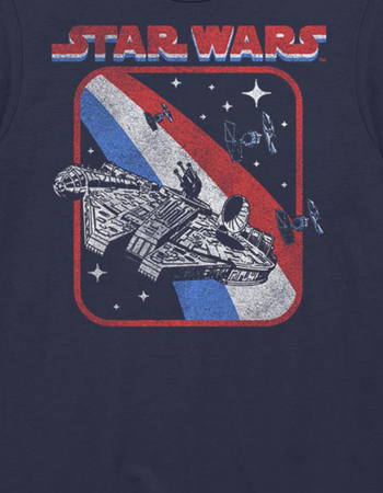 STAR WARS Retro Falcon Unisex Tee Alternative Image