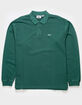 OBEY Lowercase Pigment Mens Long Sleeve Polo Shirt image number 1