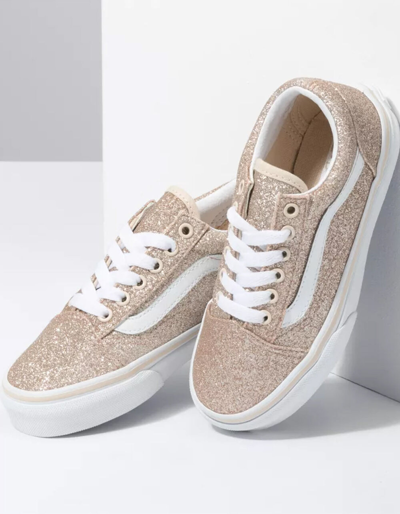 VANS Glitter Old Skool Juniors Shoes image number 3