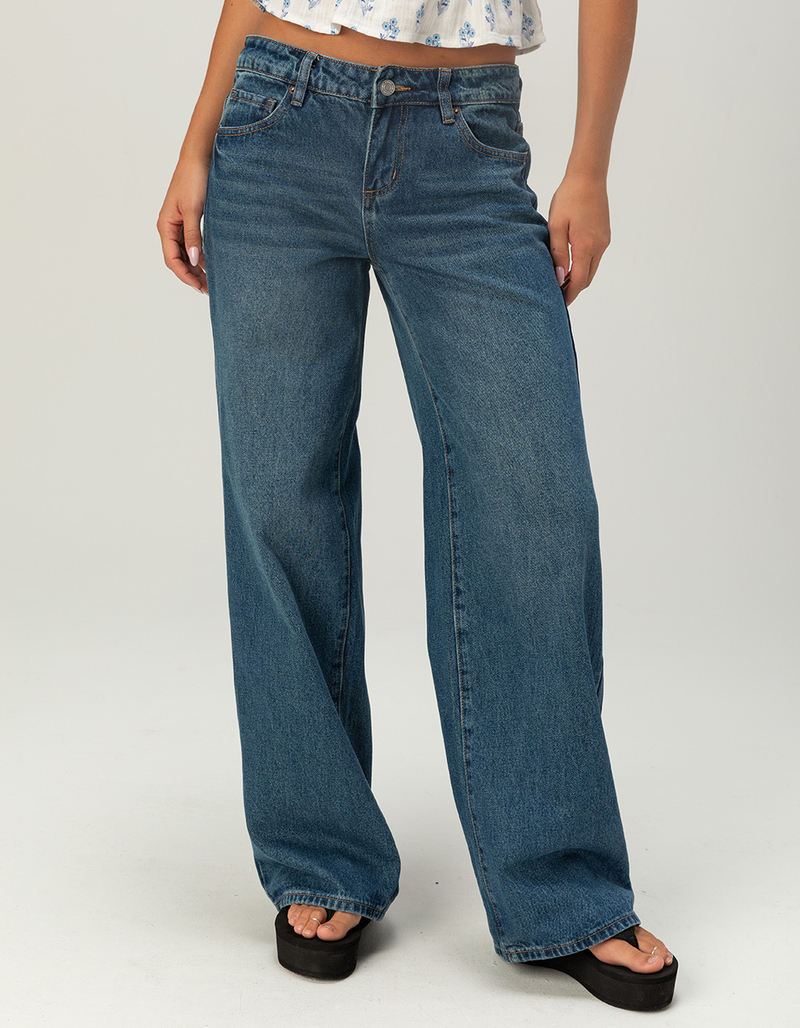 RSQ Original Womens Low Rise Baggy Jeans image number 1