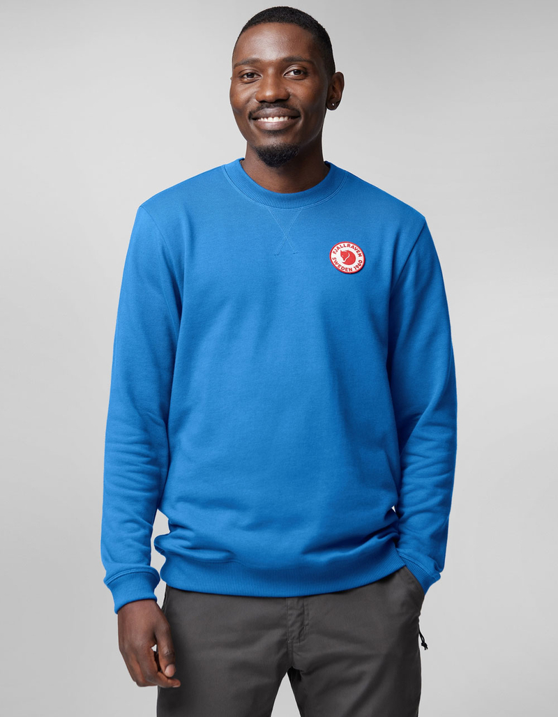FJALLRAVEN 1960 Logo Badge Mens Crewneck Sweatshirt image number 2