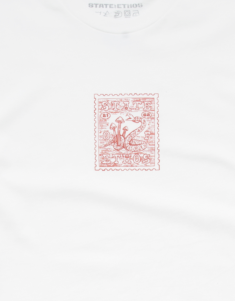 STATE OF ETHOS Serpiente Mens Tee WHITE Tillys