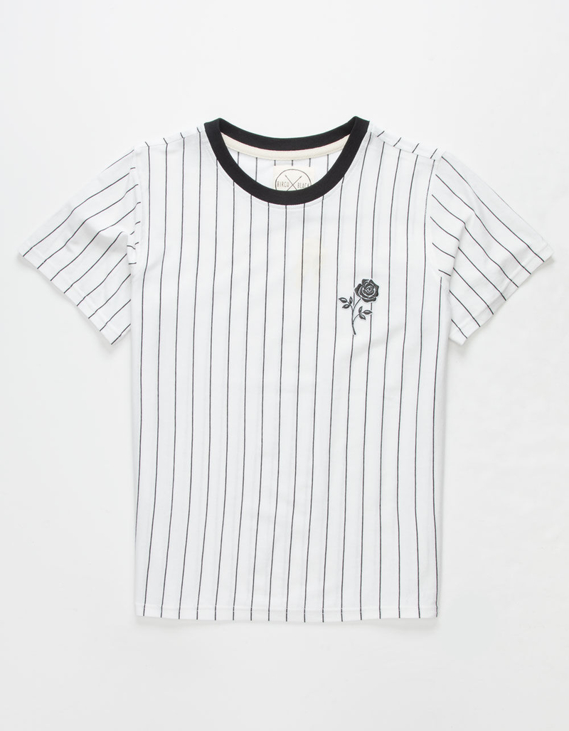 BIRCH BLACK Rose Stripe Boys T-Shirt image number 0