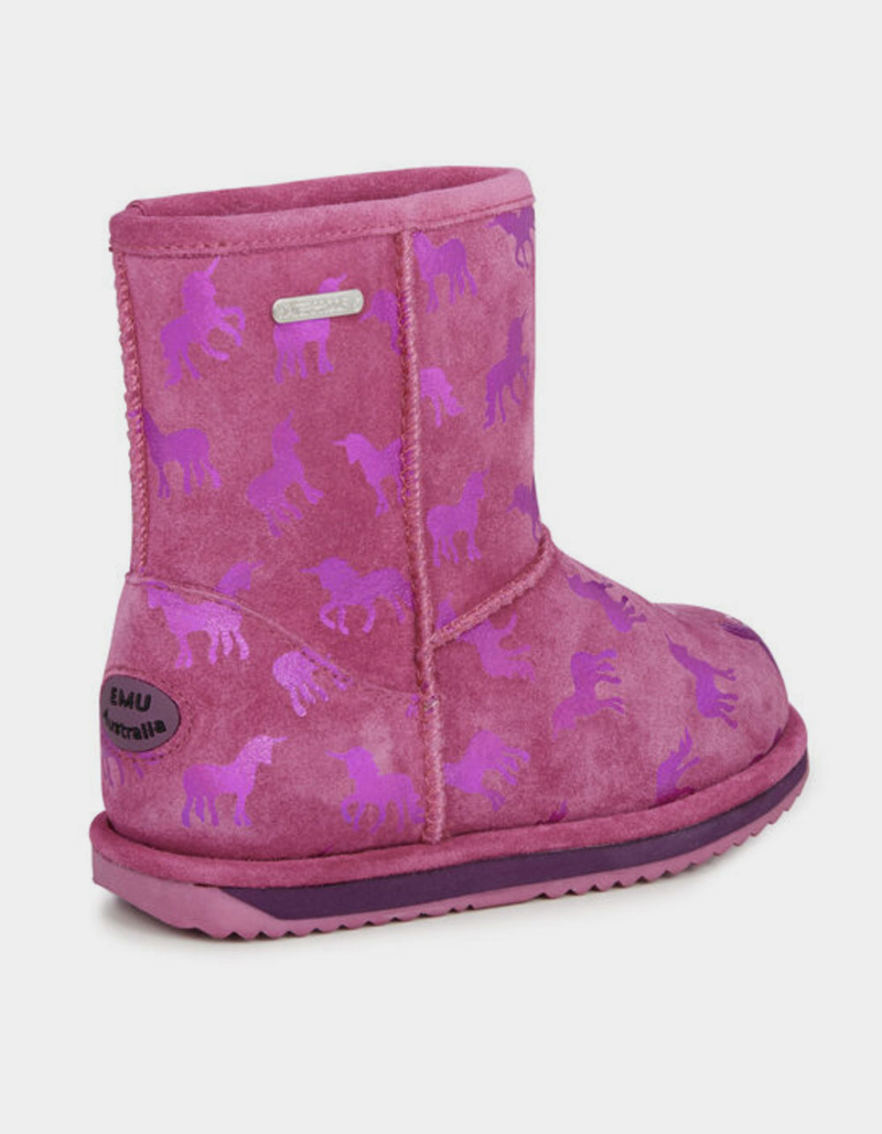 EMU Australia Rainbow Unicorn Brumby Girls Boots image number 2