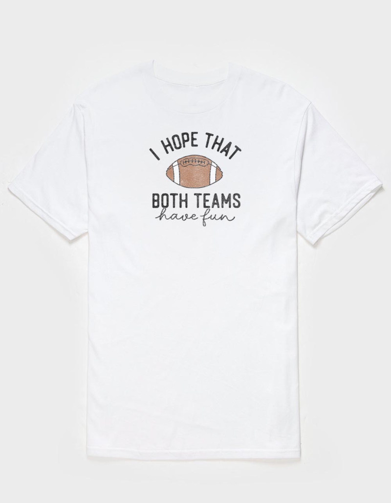 FOOTBALL Both Teams Have Fun Unisex Tee image number 0