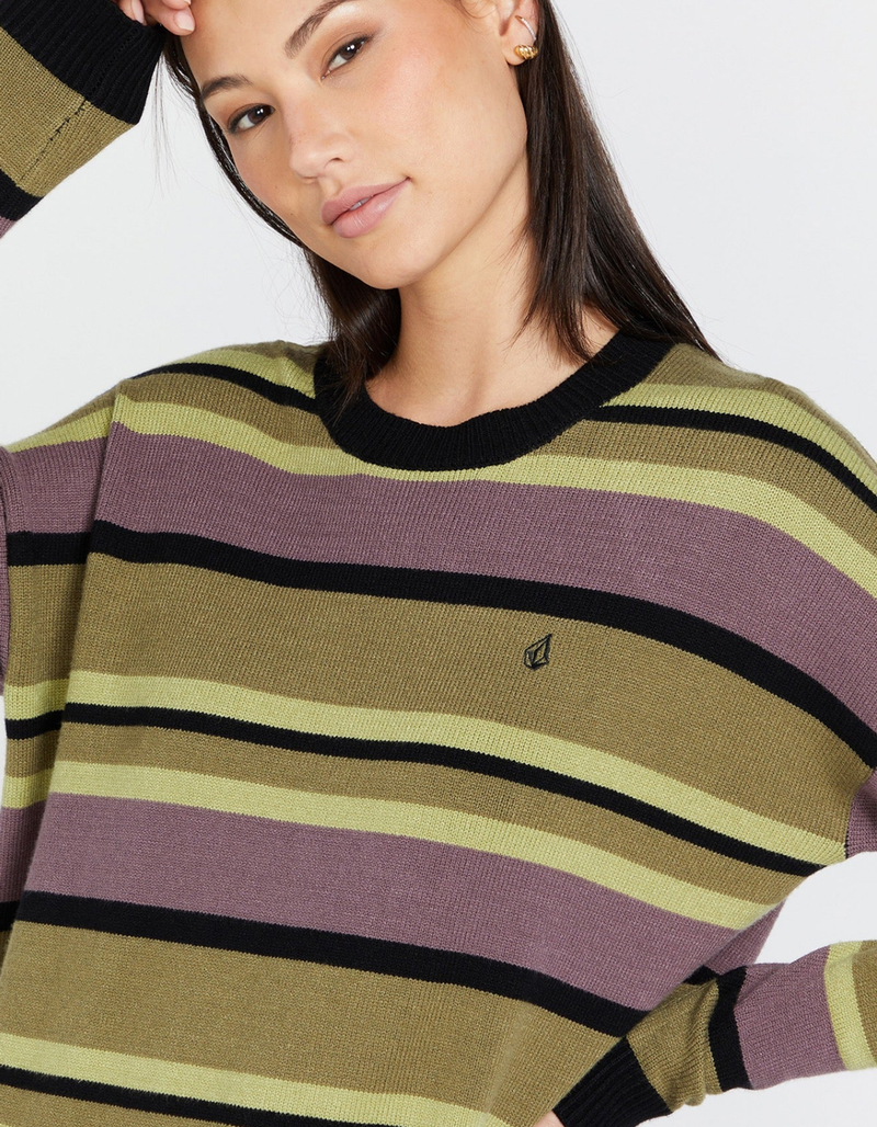 VOLCOM Dede Lovelace Womens Stripe Sweater image number 1