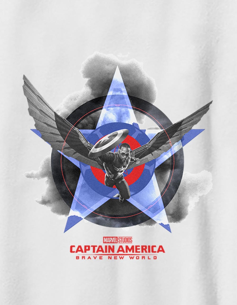 CAPTAIN AMERICA Brave New World Captain America Flying Unisex Kids Tee image number 1