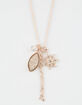 FULL TILT Druzy Charm Necklace image number 2