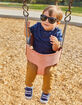 KNOCKAROUND Black On Black Little Kids Polarized Sunglasses image number 5