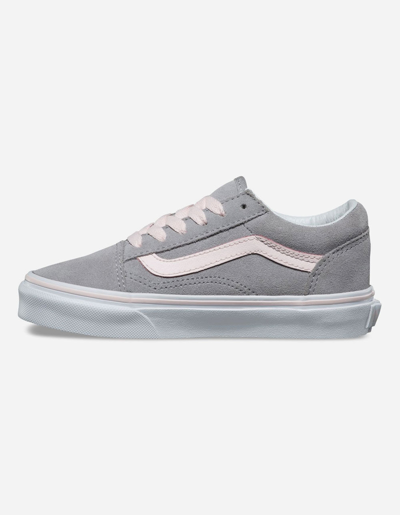 VANS Old Skool Suede Alloy & Heavenly Pink Girls Shoes image number 3
