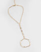 FULL TILT Rhinestone Hand Chain image number 4