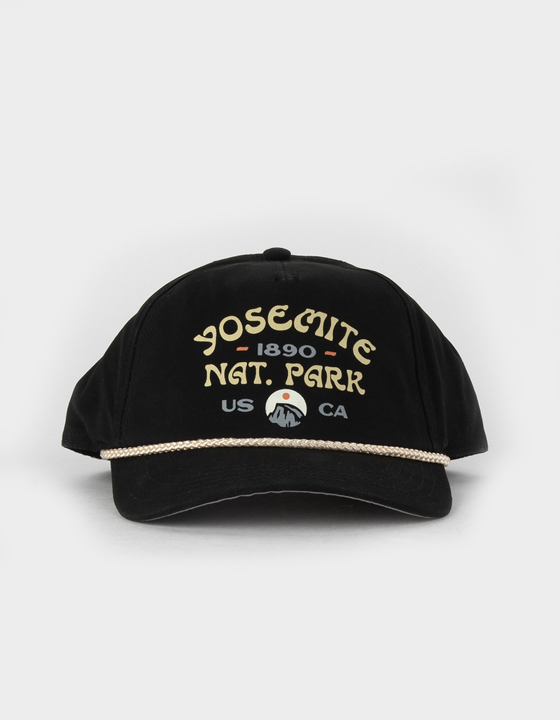 AMERICAN NEEDLE Yosemite Canvas Cappy Mens Snapback Hat image number 0