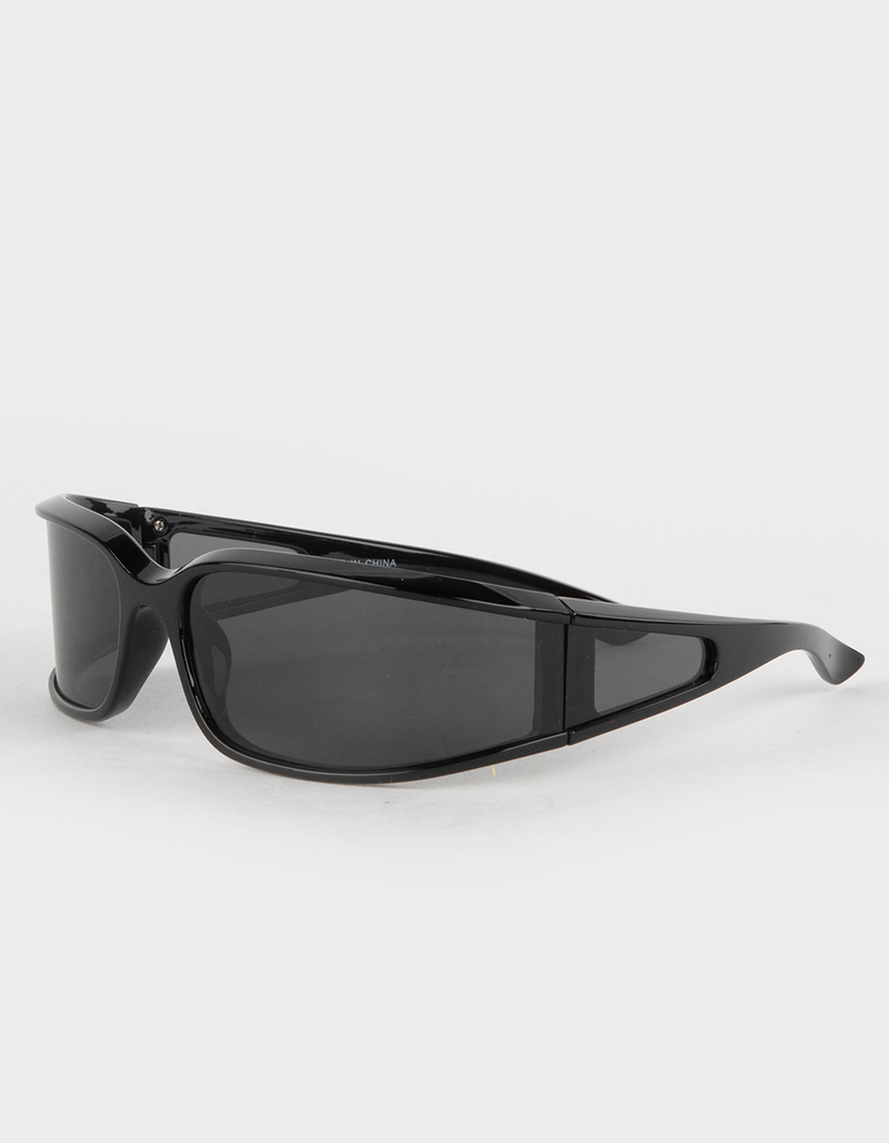 RSQ Khloe Wrapped Shield Sunglasses image number 0