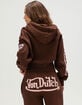VON DUTCH Logo Womens Zip-Up Hoodie image number 4