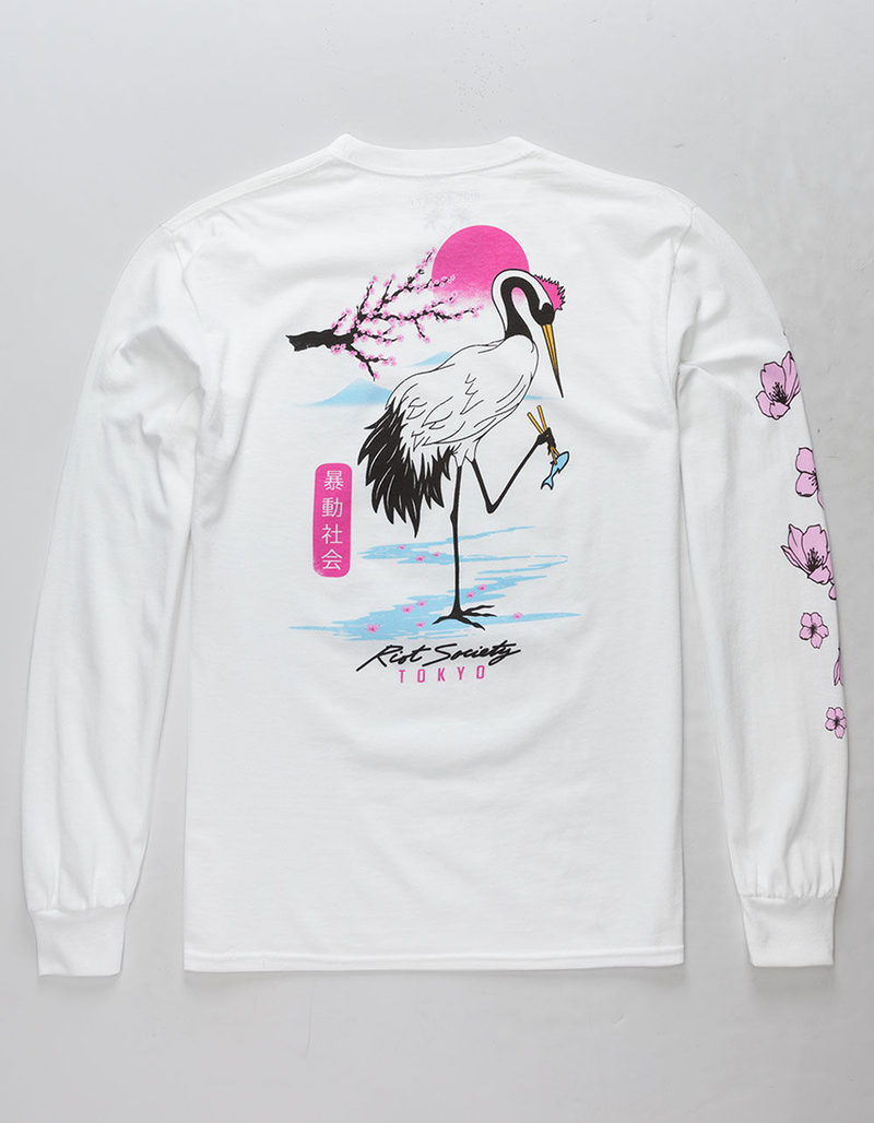 RIOT SOCIETY So Crane Cray Mens T-Shirt image number 0