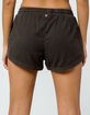 BILLABONG Road Trippin Off Black Womens Shorts image number 3