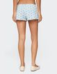 EDIKTED Camden Floral Pointelle Shorts image number 5