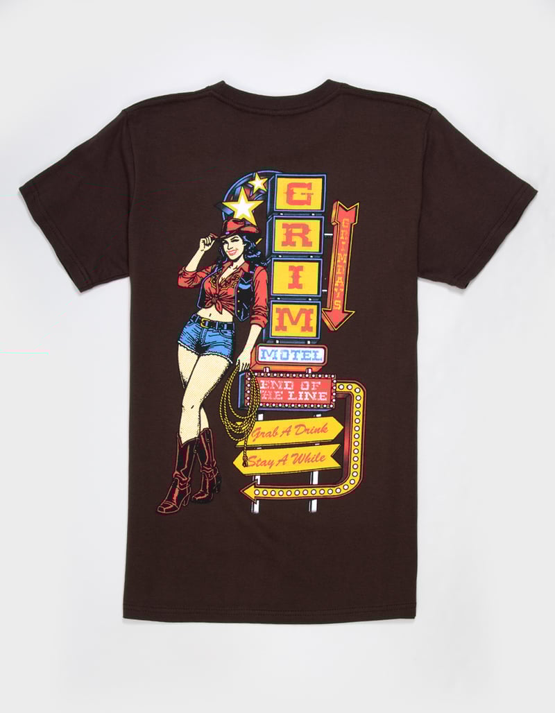GRIM DAYS Motel Mens Tee image number 0