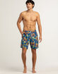 BLUE CROWN Riviera Mens 7" Swim Shorts image number 4