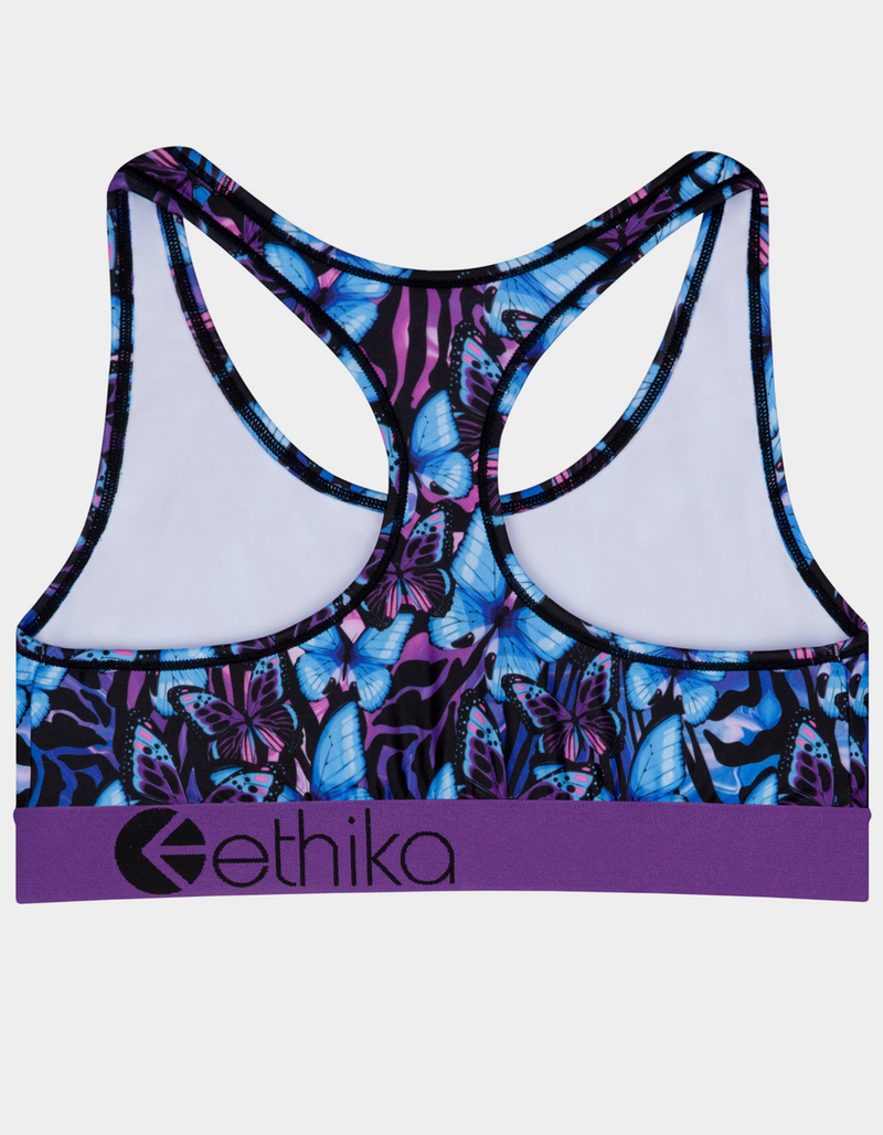 ETHIKA Blue Flutter Girls Sports Bra image number 1