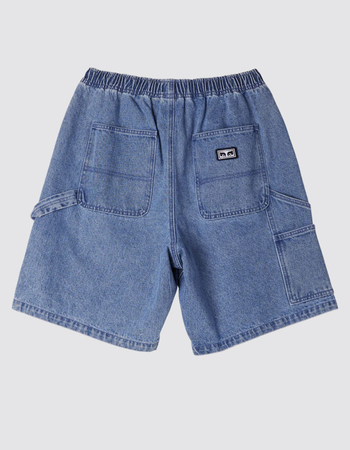 OBEY Easy Mens Denim Carpenter Shorts Alternative Image