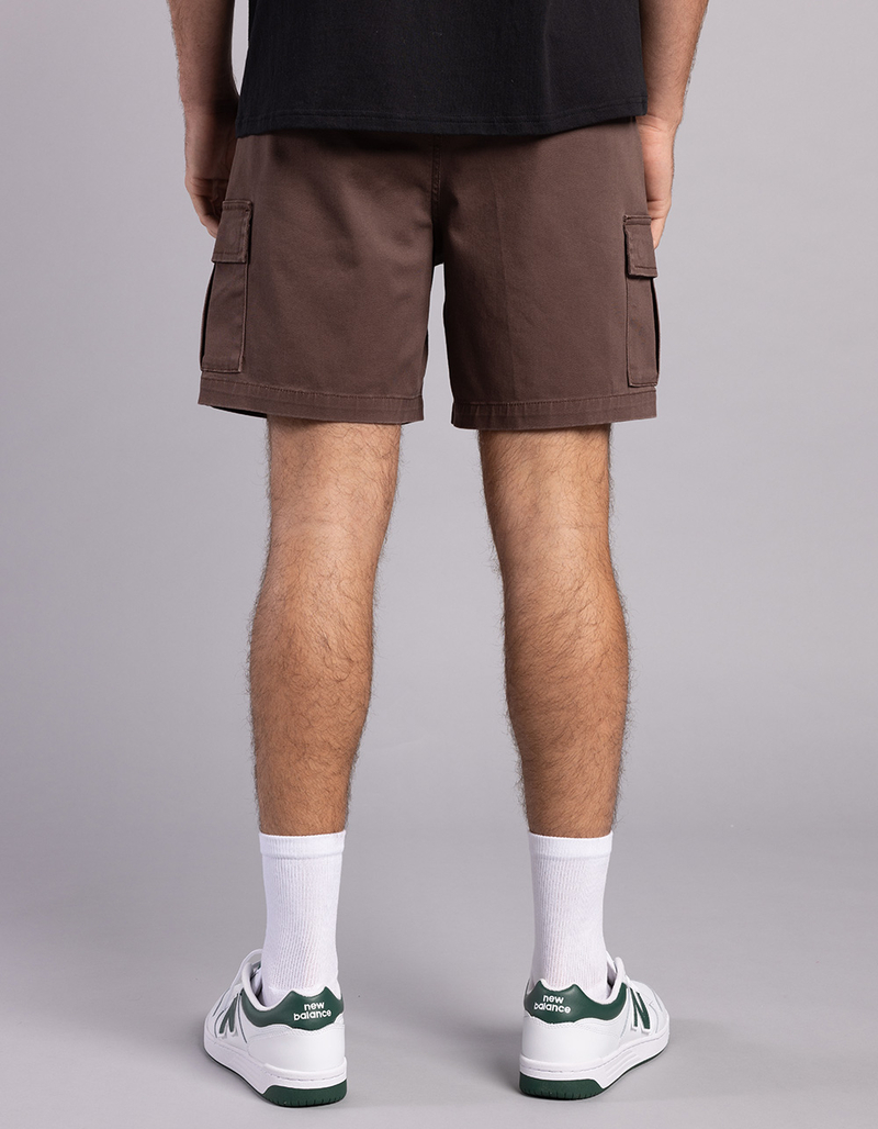RSQ Mens Cargo Twill Pull On Shorts image number 5