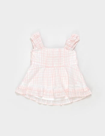 RSQ Girls Tie Babydoll Top Alternative Image