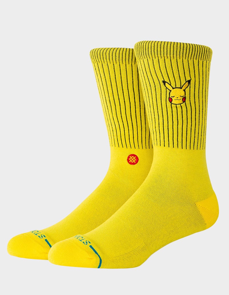 STANCE Pikachu Crew Socks image number 0