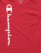 CHAMPION Vertical Script Red Boys T-Shirt image number 2