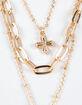 FULL TILT Layered Chain/Cross Necklace image number 3