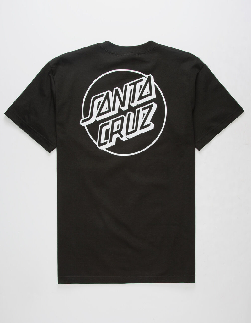 SANTA CRUZ Opus Dot Black Mens T-Shirt image number 0