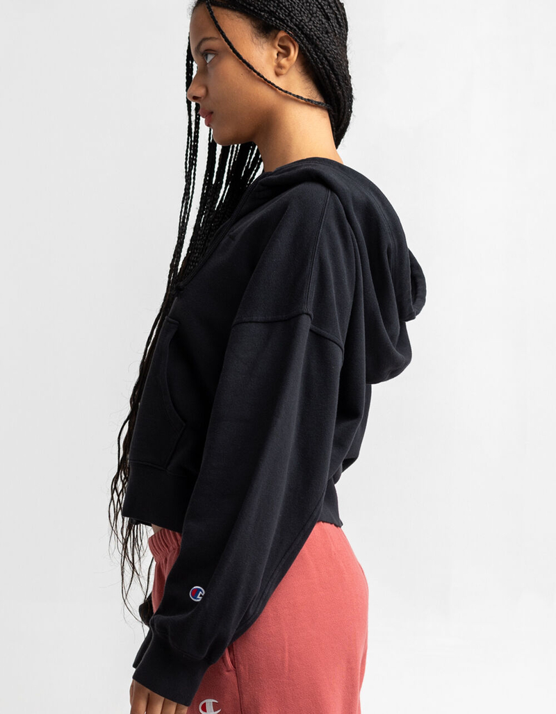 CHAMPION Womens Lightweight Zipper Hoodie image number 1